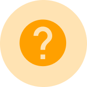 Answering customer search questions icon