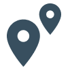 Multi-location marketing icon