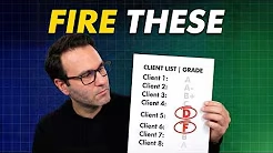 person holding a list of client grades