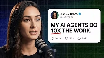 ashley gross - my ai agents do 10x the work