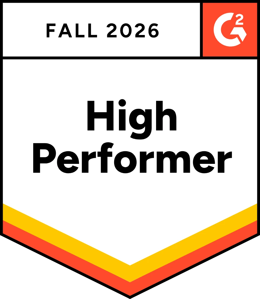 medal (22) G2 High Performer, Fall 2026