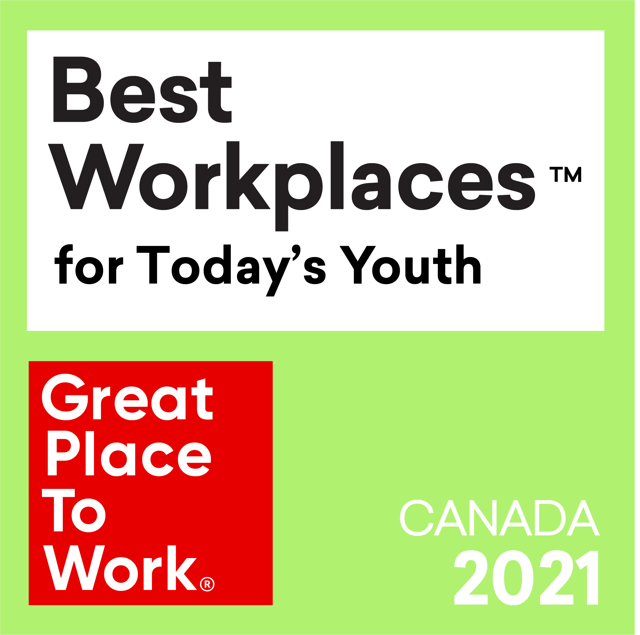 Best Workplaces for Today's Youth 