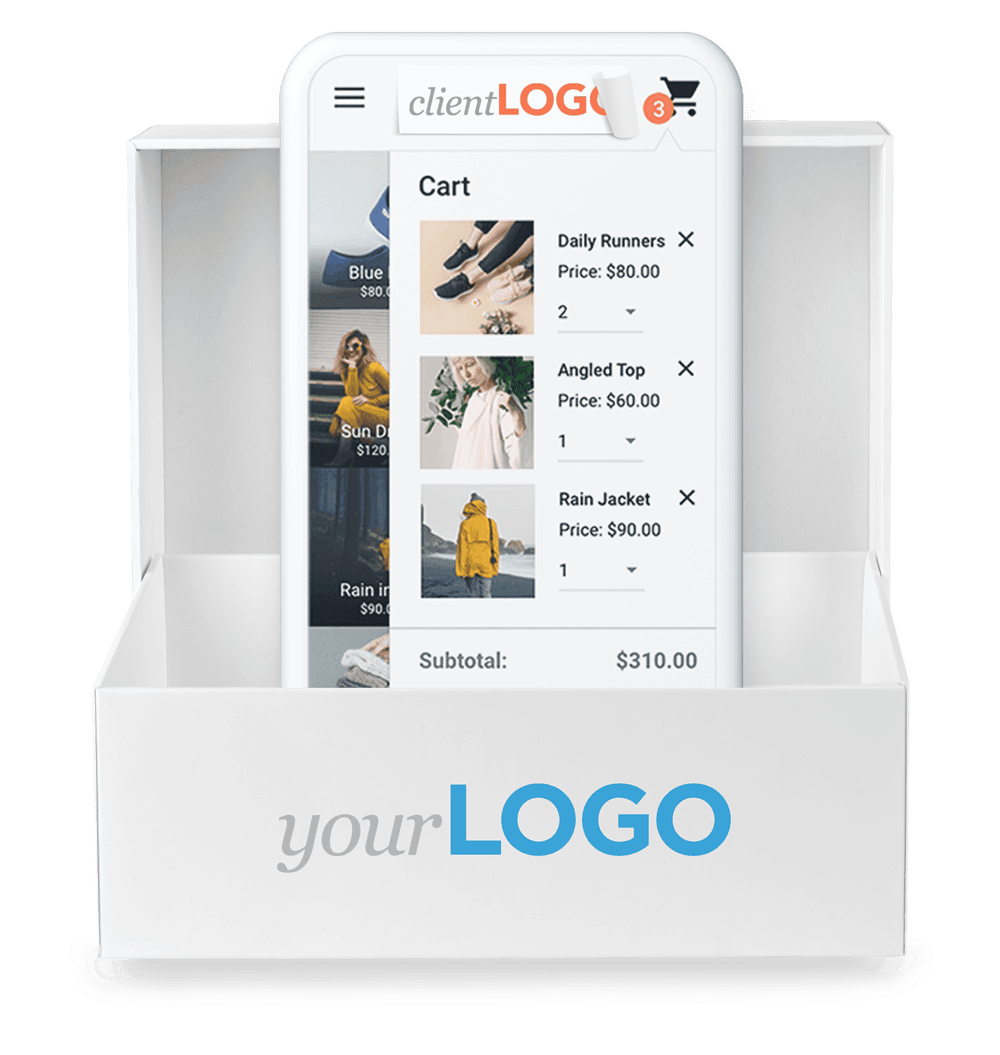 White-label client portal