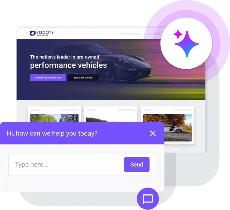 AI assisted Web Chat - white-label chat software