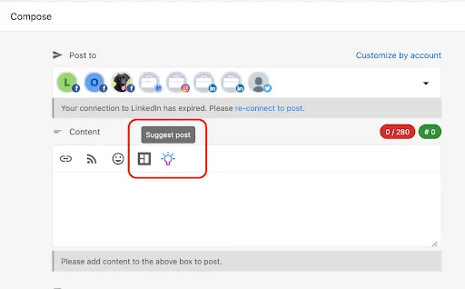 Ai generated content in vendasta