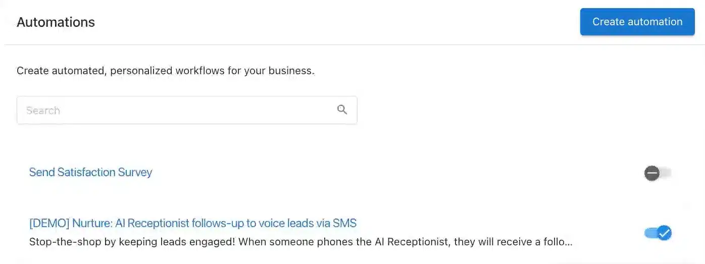 Automated Lead Nurturing