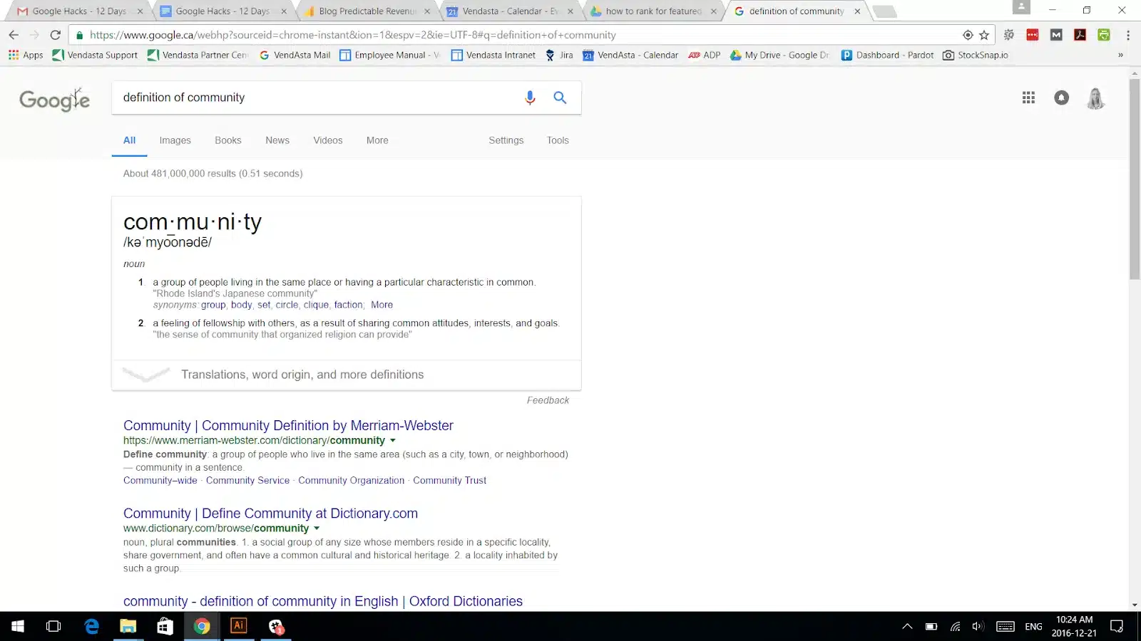 definition of community