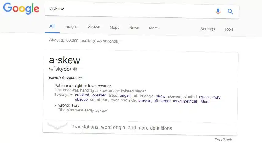 google title askew google trick