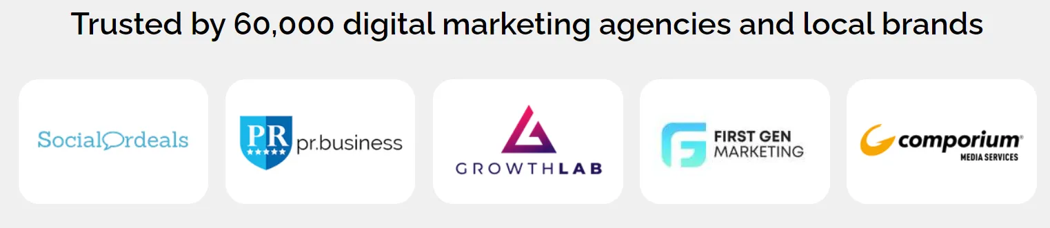 Reputation Management landing page