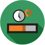 Time spent in each stage