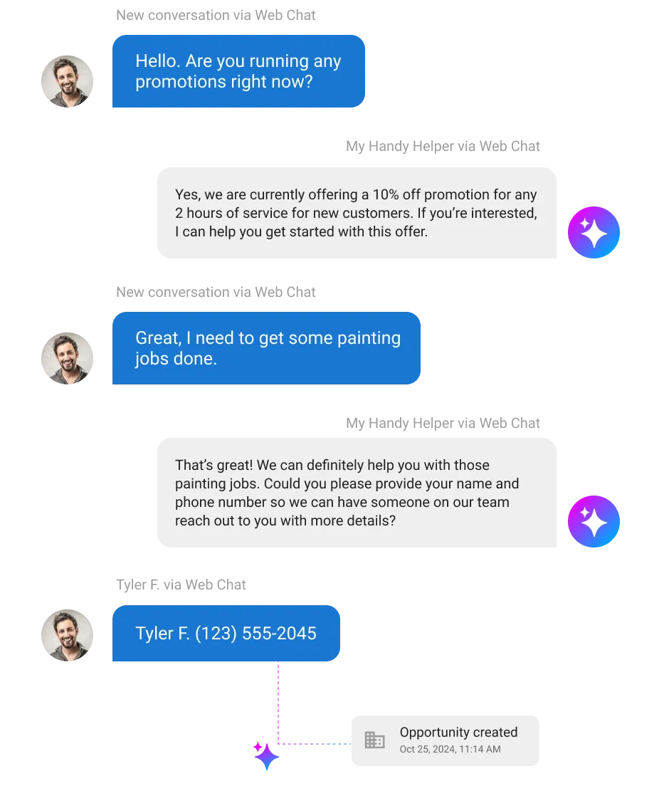 Vendasta’s AI-powered chat tools​ 