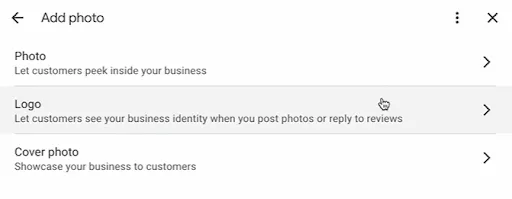 Adding photos to your Google Business Page