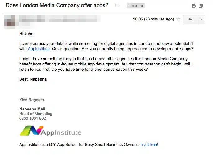 email marketing showdown app institute plain text email
