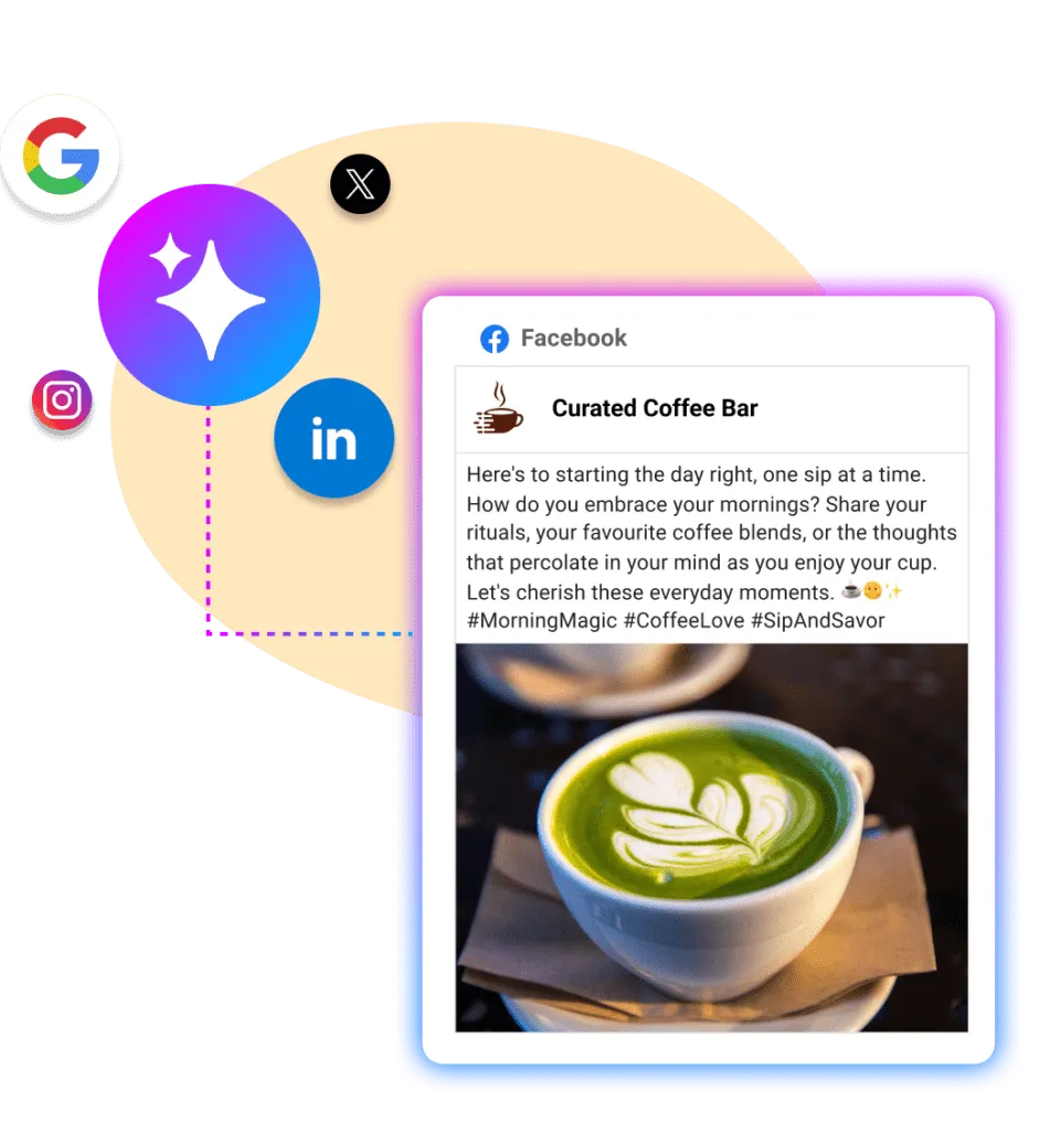 white-label services: social marketing ai