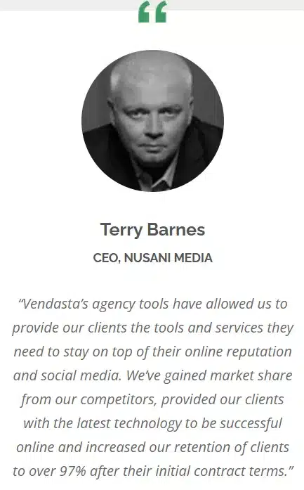 customer engagement platform: testimonial