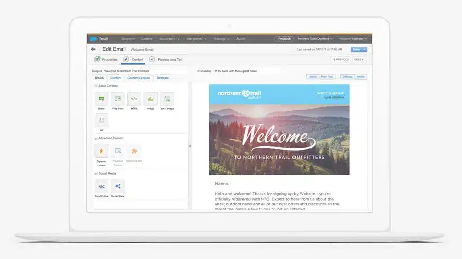 customer engagement platform: Salesforce