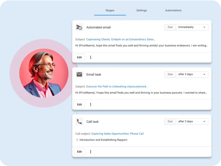 agency automation: sales coach