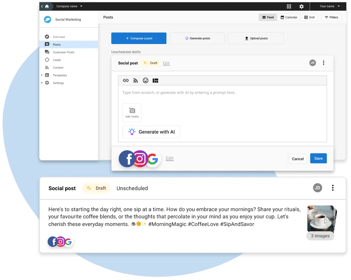 Social Media Marketing Automation: Vendasta