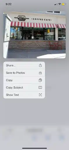 download the photo to your mobile