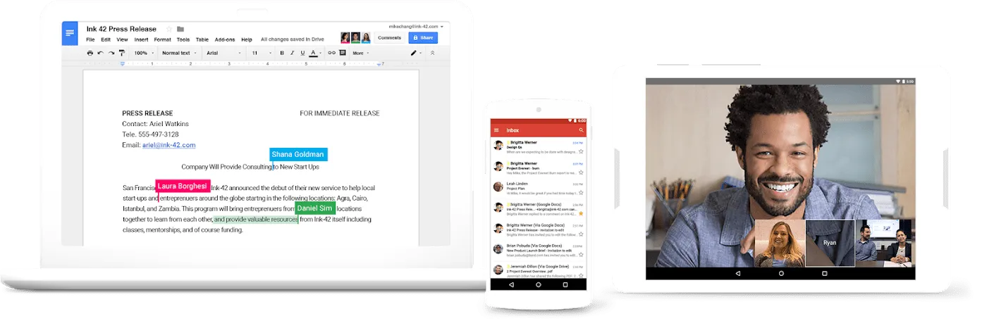 agency tools: Google Workspace