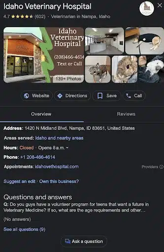 Google business profile