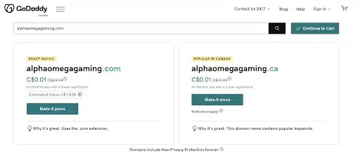 how to secure a website domain