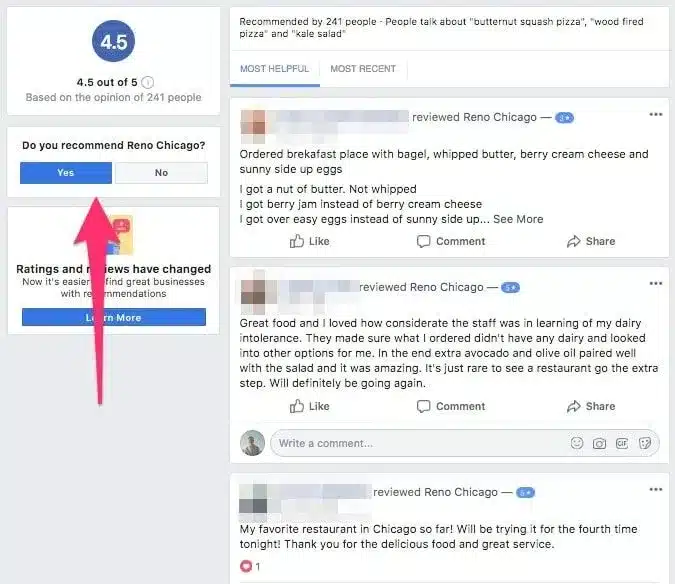 Facebook-Recommendations-Page-Example