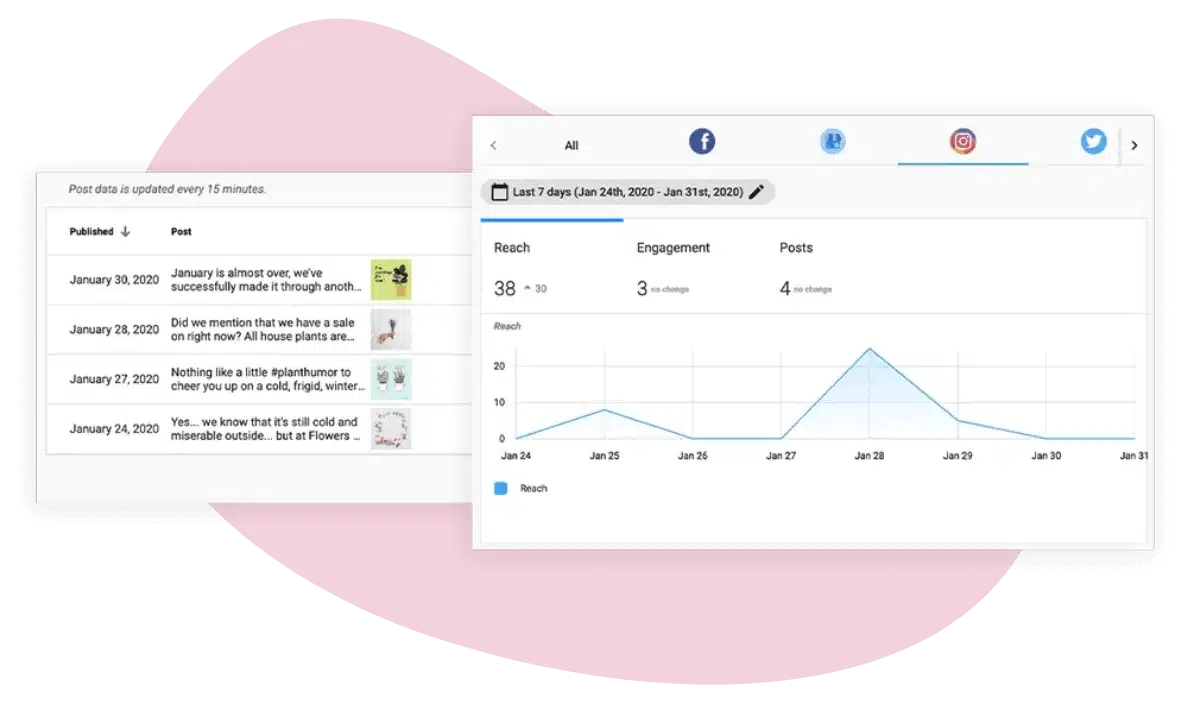 Vendasta’s white-label platform - AI Social Media Marketing