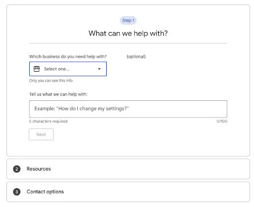 What can we help with?