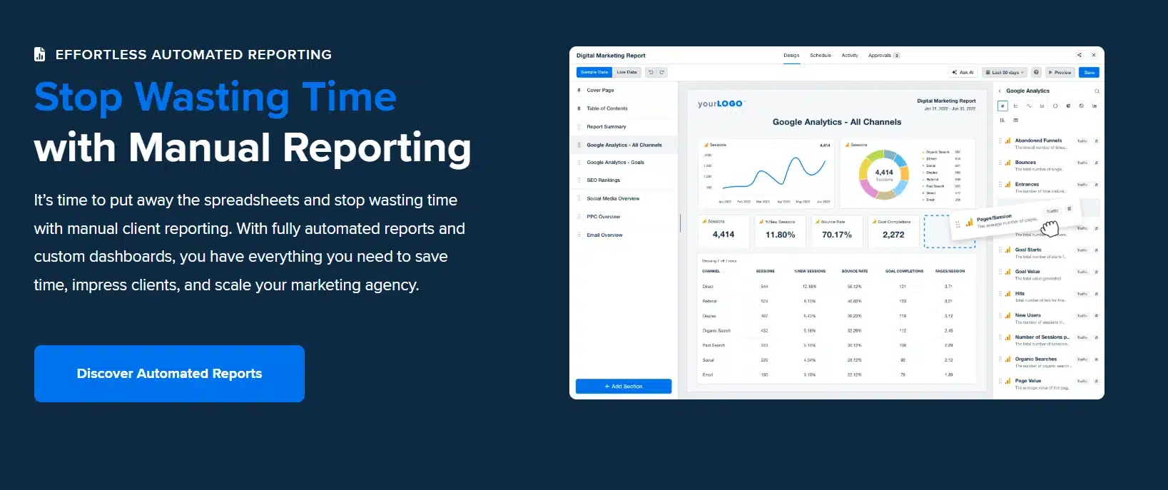 white label seo software for agencies:​ agency analytics