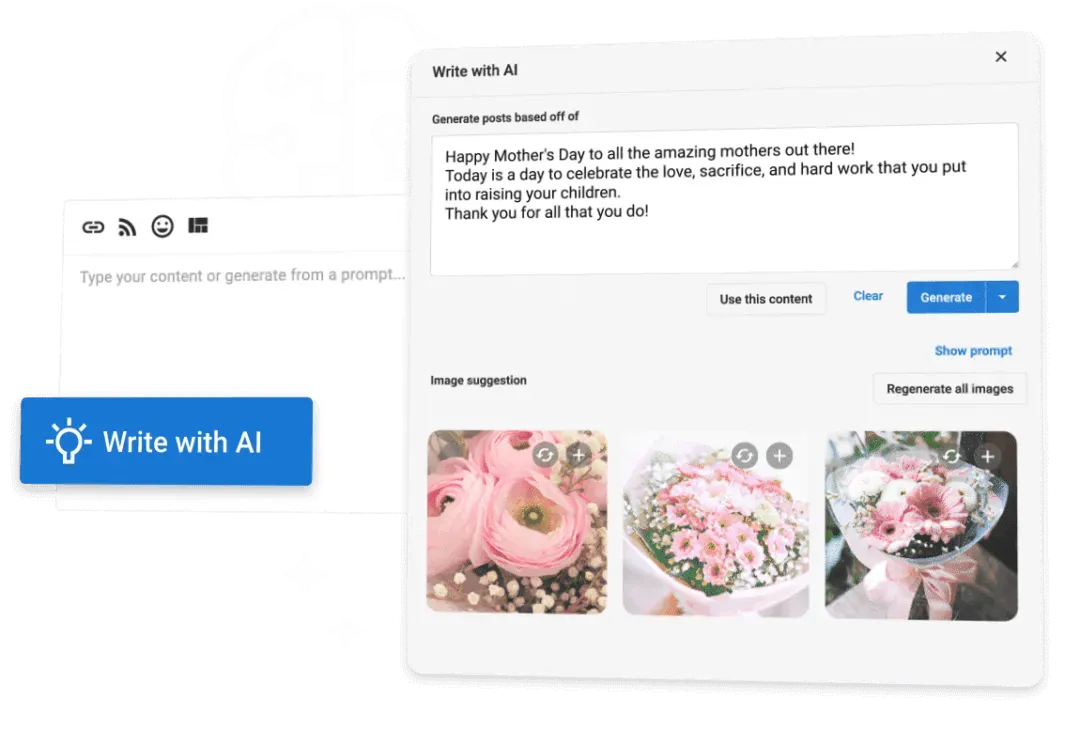 ai-content-marketing: social marketing, vendasta